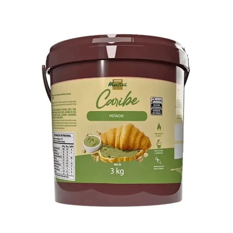 Creme Caribe Pistache 3kg Master Martini